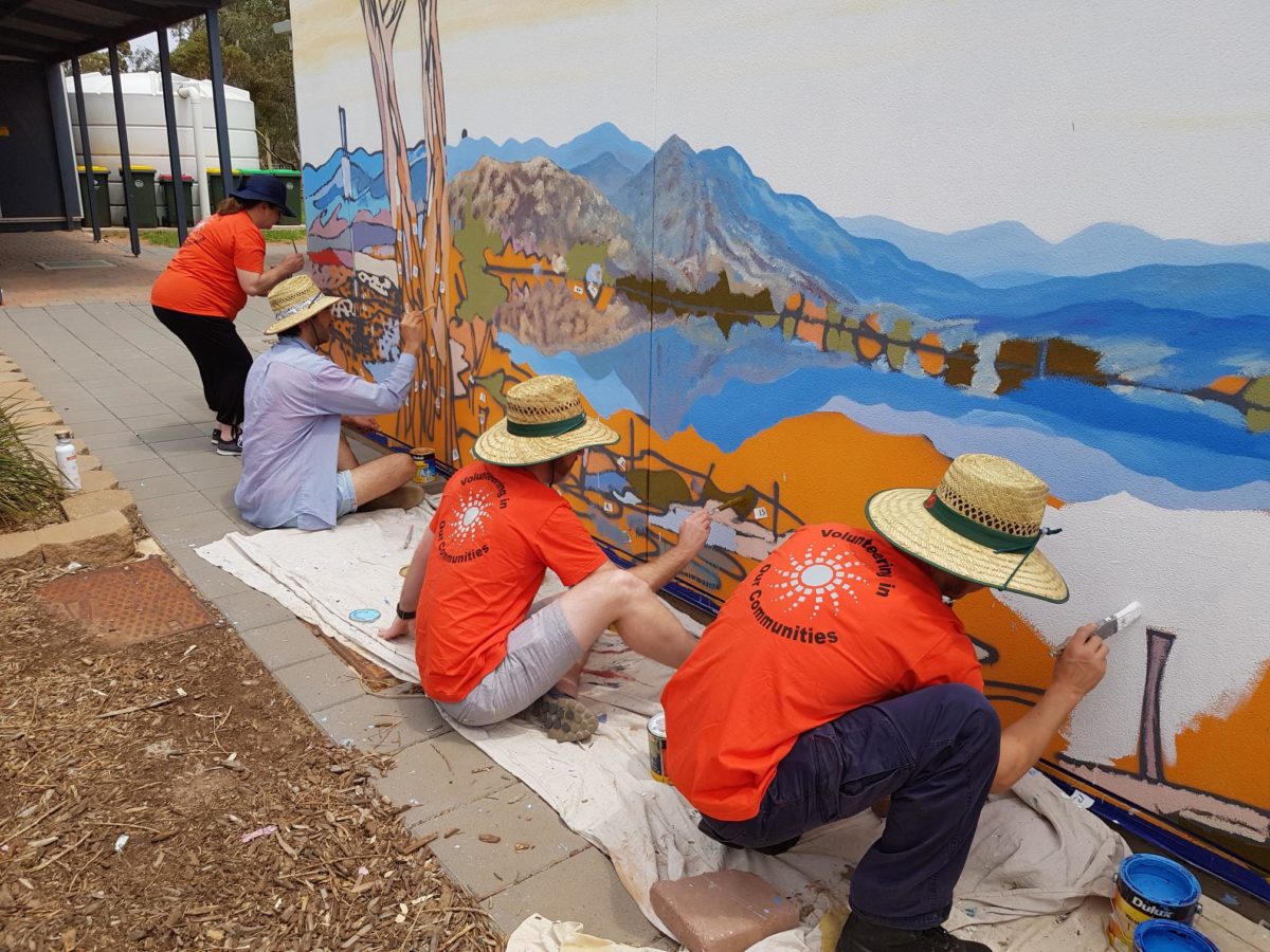 Stirling North Primary Mural